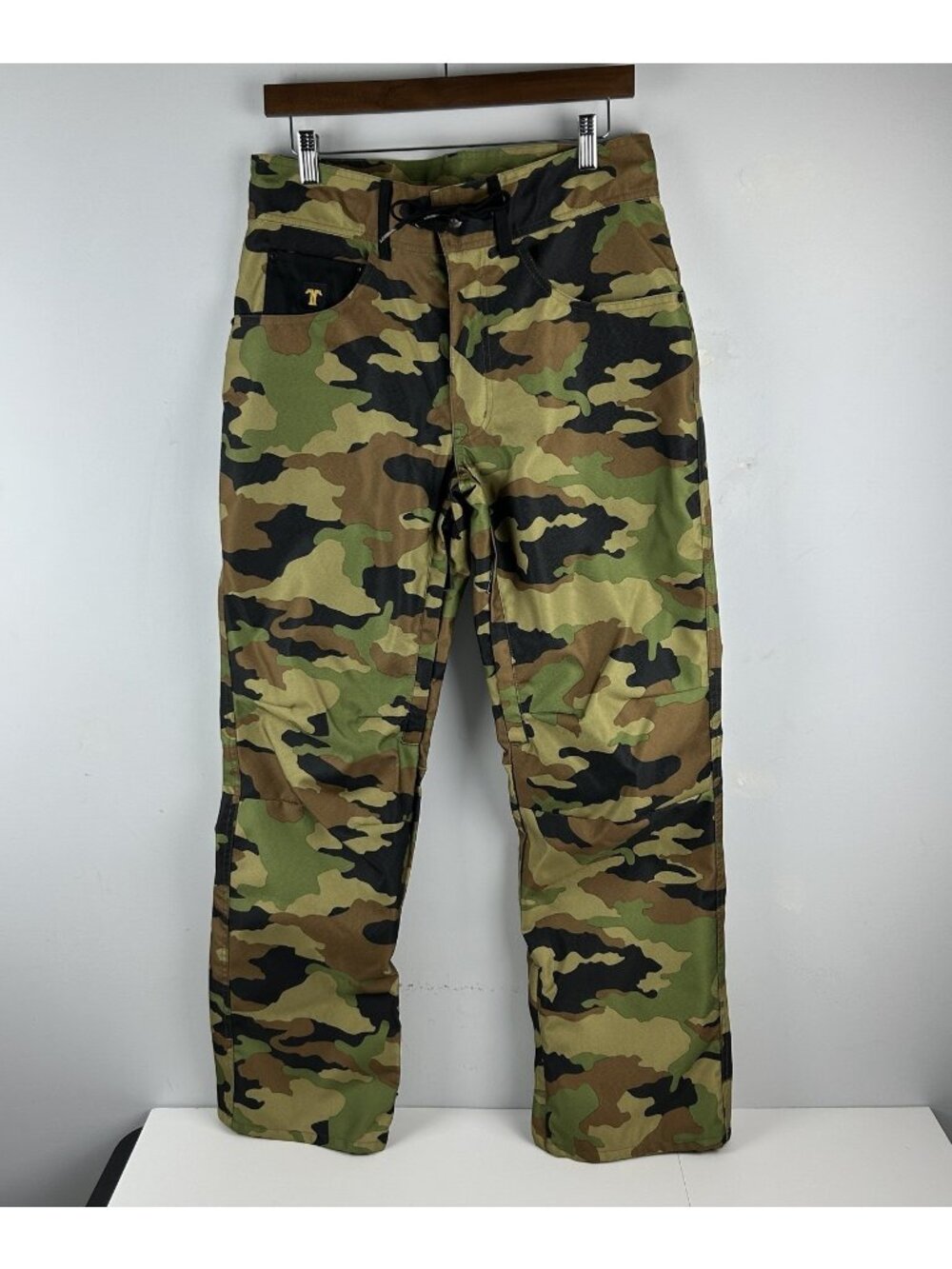 Technine Chino Shell Snowboard Pants Camo  Men's Size S Small